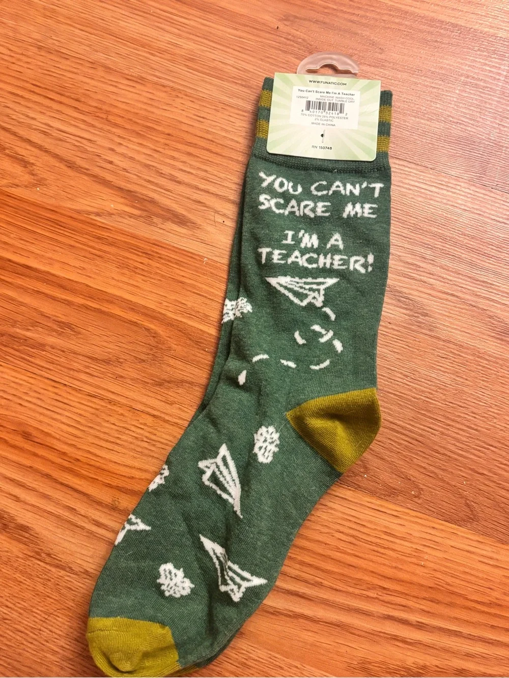 Teacher socks